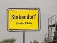Stakendorf Village Sign